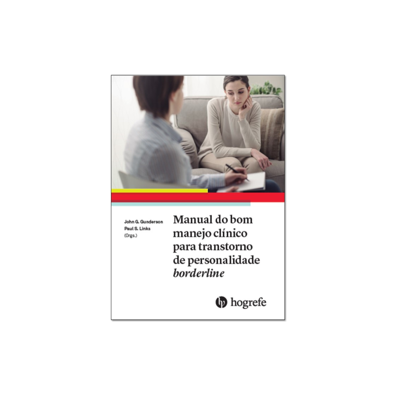 Manual do bom manejo clínico para transtorno de personalidade borderline