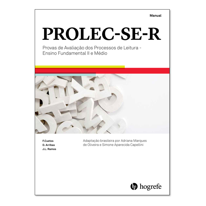 PROLEC–SE–R Provas de Avaliação dos Processos de Leitura - Ensino Fundamental II e Médio - Coleção completa