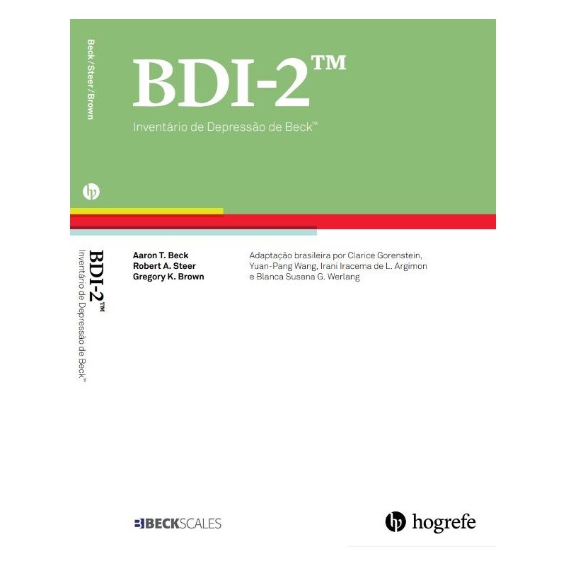 BDI-II - O Inventário de Depressão de Beck - Folha de respostas com 10