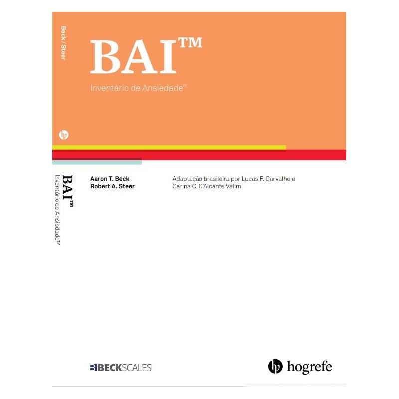 BAI - Inventário Beck de Ansiedade - 100 Licenças on-line