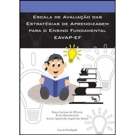 Bloco de Resposta c/25 fls - EAVAP-EF - Escala de avaliação das estratégias de aprendizagem para o ensino fundamental